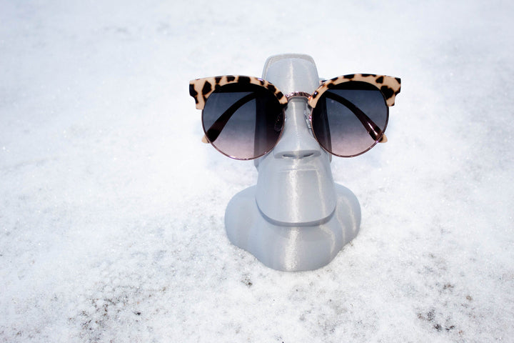 Moai Glasses Holder. Conveniently Rest your Glasses on an Easter Island Statue