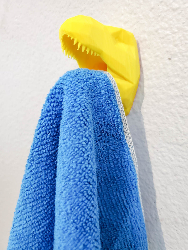 Tyrannosaurus Rex Dinosaur Wall Hangers for Jackets, Headphones, Towels, Prey…