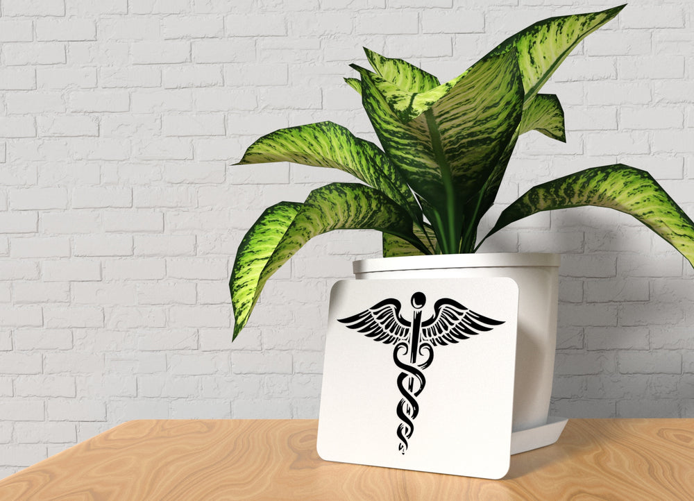 Caduceus of Care | Funny Sign for Home or Office