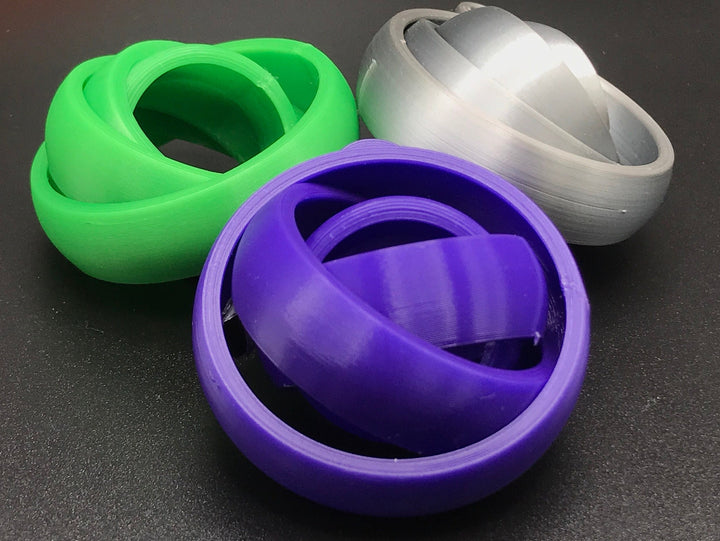 Fidget Gyro Keychains | Portable Fidgeting