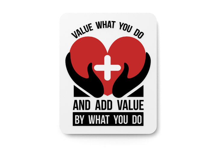 Nurse Value Can't Be Measured | Funny Sign for Home or Office