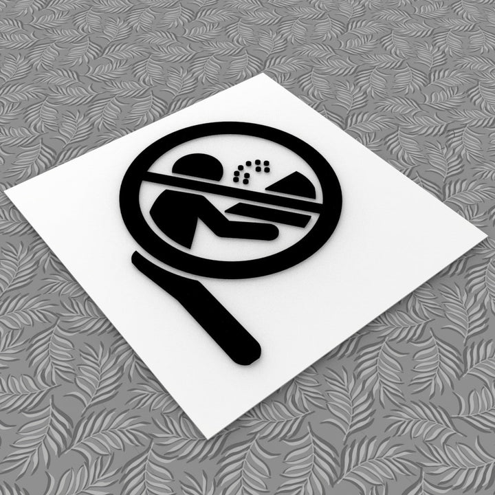 Sign | Portal Sign No Drink