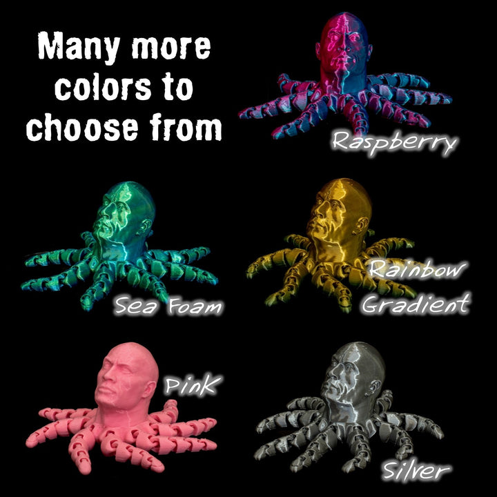 The Rocktopus | Flexible Articulating Companion | The Rock Dwayne Johnson