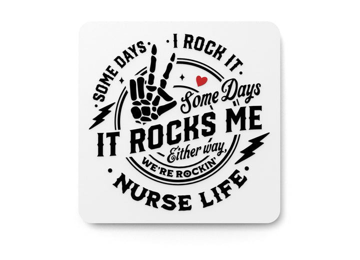 Some Days I Nurse Harder | Funny Sign for Home or Office