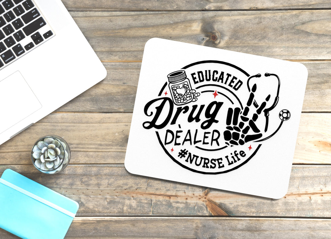 Highly Educated, Fully Caffeinated Nurse | Funny Sign for Home or Office