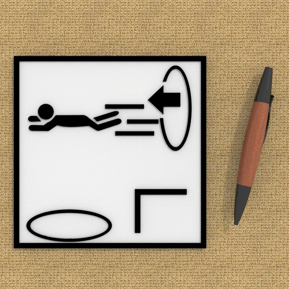 Sign | S317-Portal Hole Fly