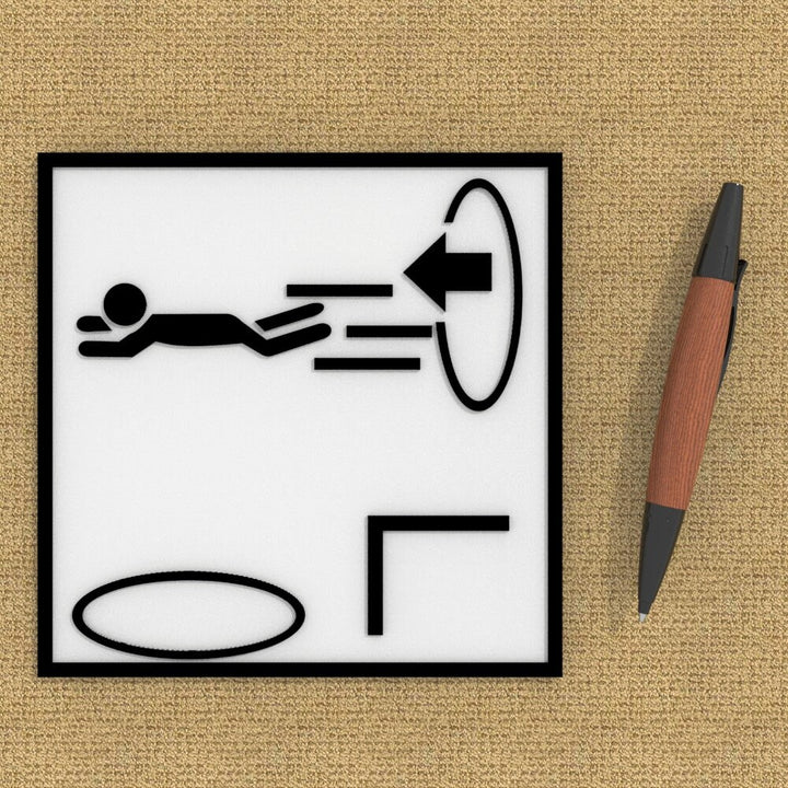 Sign | S317-Portal Hole Fly