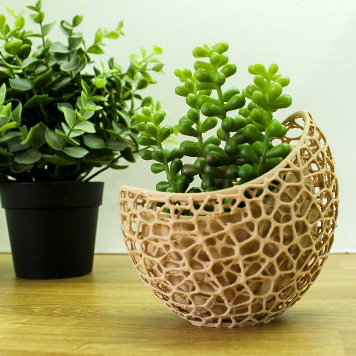 Voronoi Artistic Succulent Planter Vase