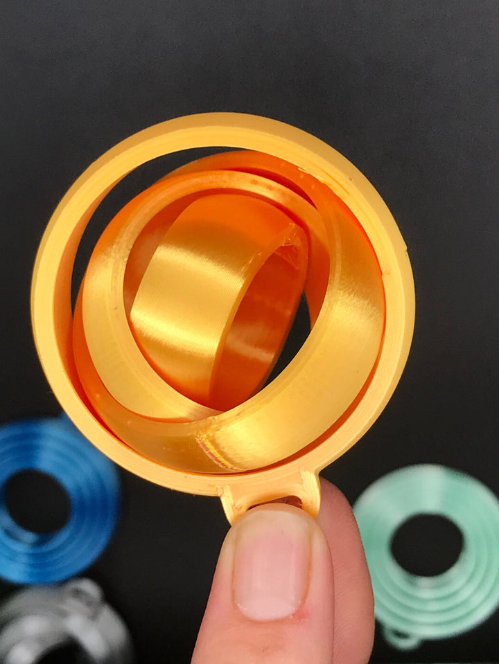 Fidget Gyro Keychains | Portable Fidgeting
