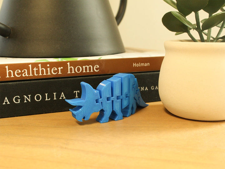 Friendly Fidget Triceratops Flat