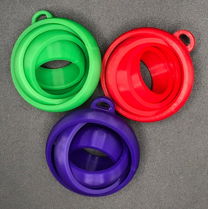 Fidget Gyro Keychains | Portable Fidgeting