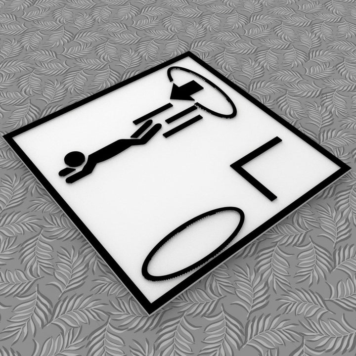 Sign | S317-Portal Hole Fly
