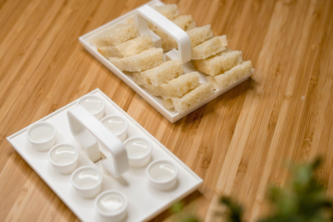 Sacrament Trays for LDS/Mormon Home Church | Collapsible for Storage