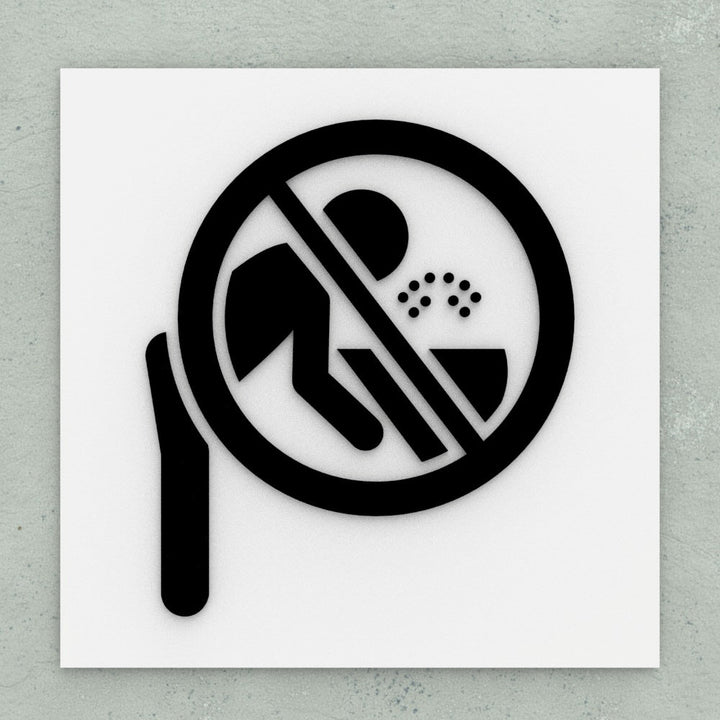 Sign | Portal Sign No Drink