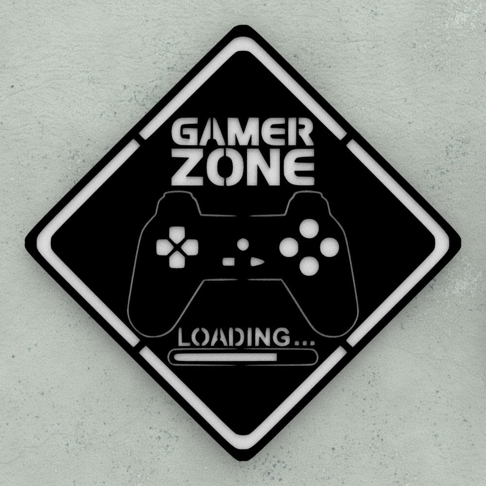 Gamer Zone | Gamer Sign | Game enthusiasts