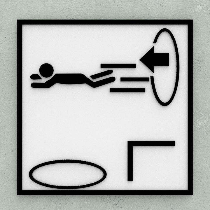 Sign | S317-Portal Hole Fly