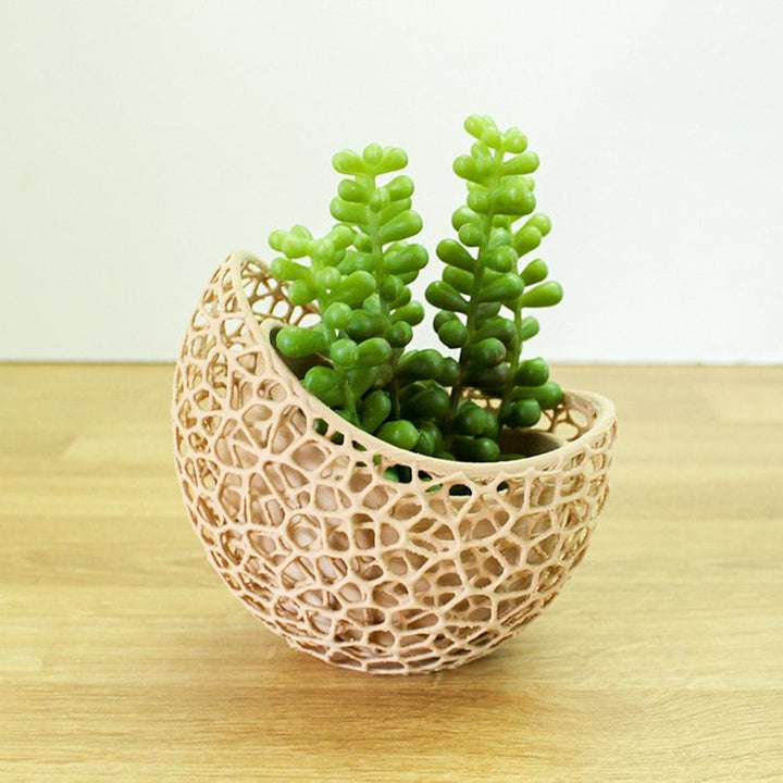Voronoi Artistic Succulent Planter Vase