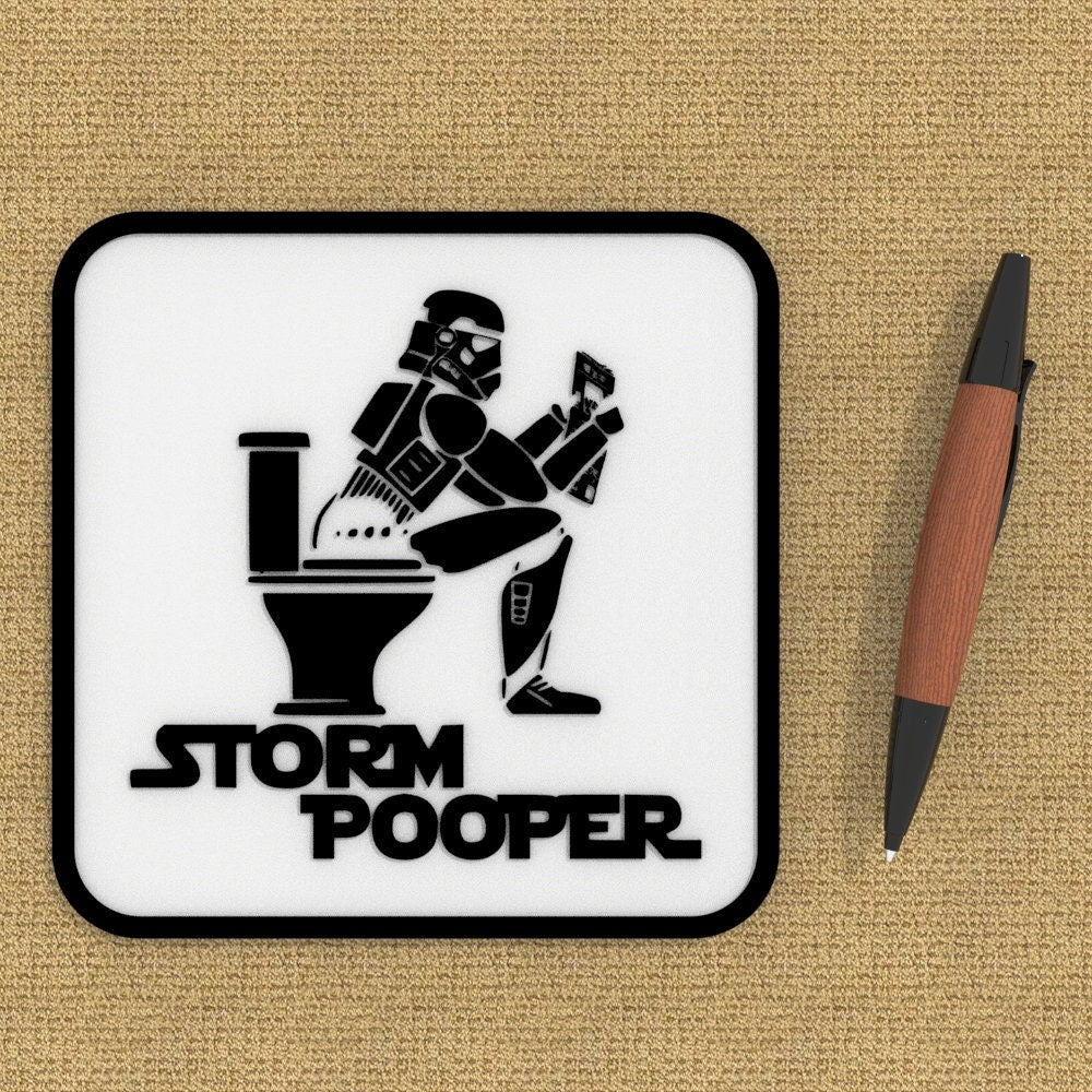 Funny Sign | Storm Pooper