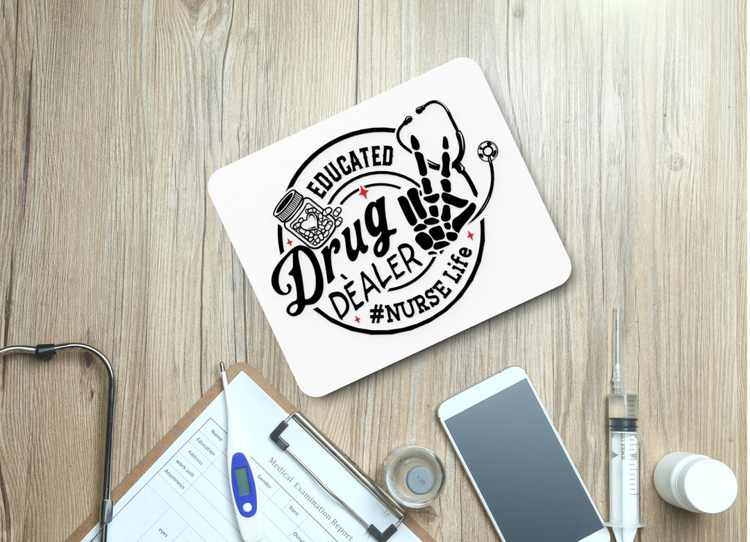 Highly Educated, Fully Caffeinated Nurse | Funny Sign for Home or Office