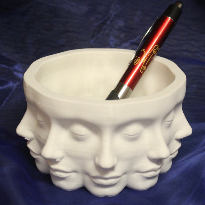 The VASE FACE | Face Planter for Succulents, Cactus, Plants