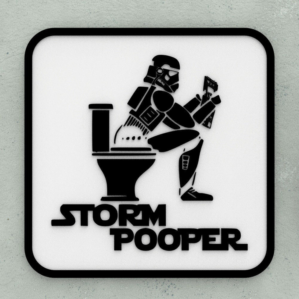 Funny Sign | Storm Pooper
