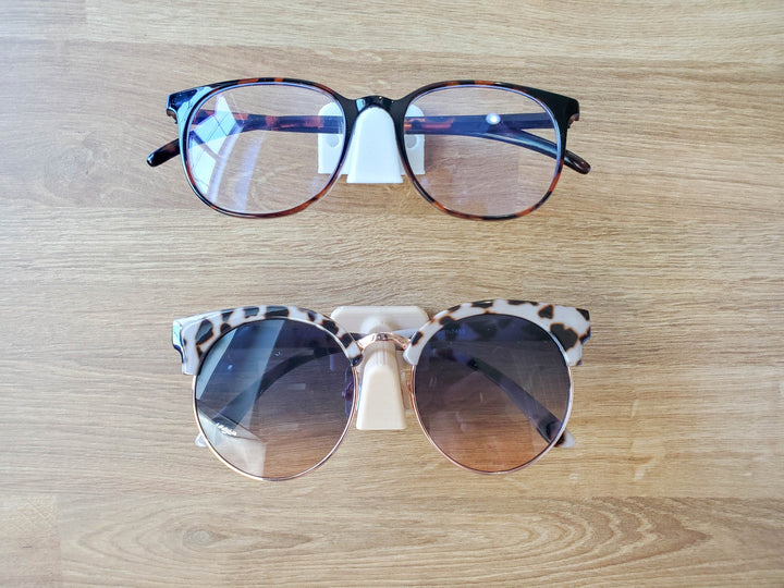 Wall Mounted Glasses Stand Minimalist Hooks for Organized Ready to Grab Glasses