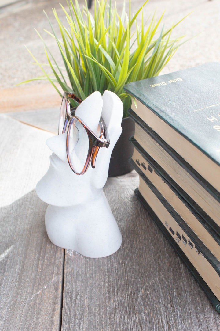 Moai Glasses Holder. Conveniently Rest your Glasses on an Easter Island Statue