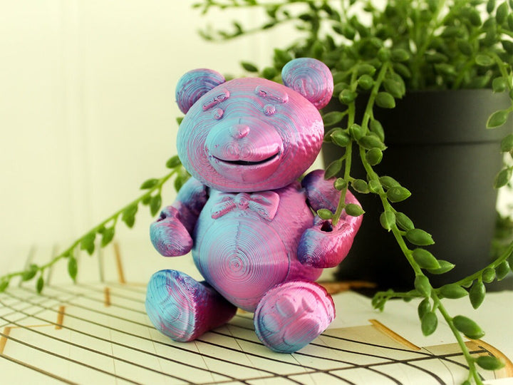 Friendly Fidget Teddy Bear Set of Two, Boy and Girl