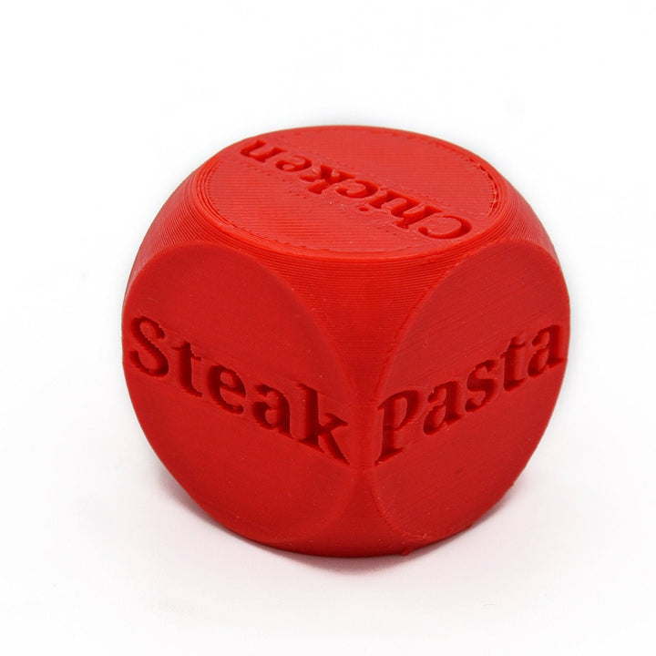 FOOD TAKEOUT DICE | Set of 2 Unique 1.4" Dice | Leave your Next Meal up to Fate