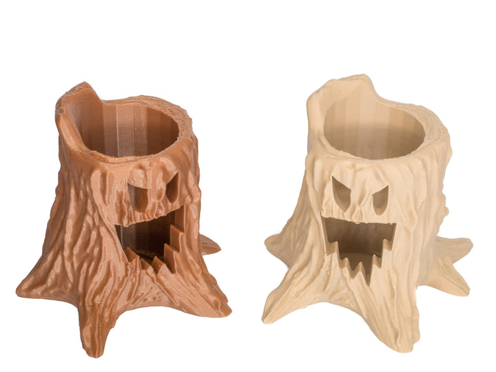 Very Scary Tree Stump Pen Holder for School, Office, Halloween