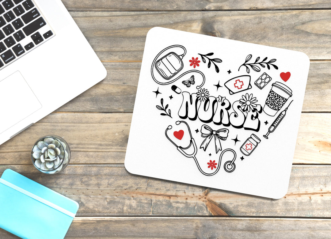 Coquette Nurse Charm | Funny Sign for Home or Office