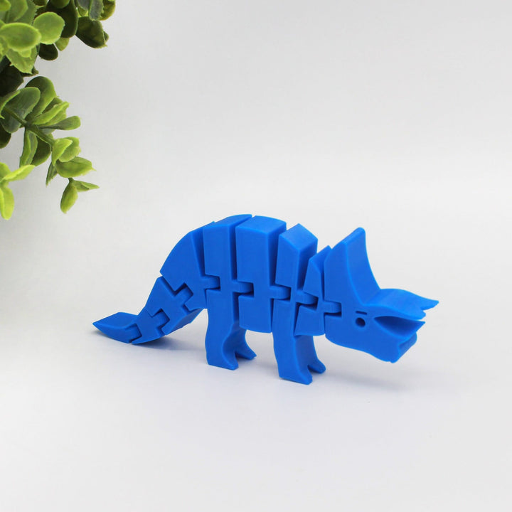 Friendly Fidget Triceratops Flat