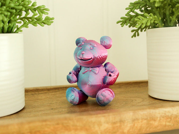 Friendly Fidget Teddy Bear Set of Two, Boy and Girl