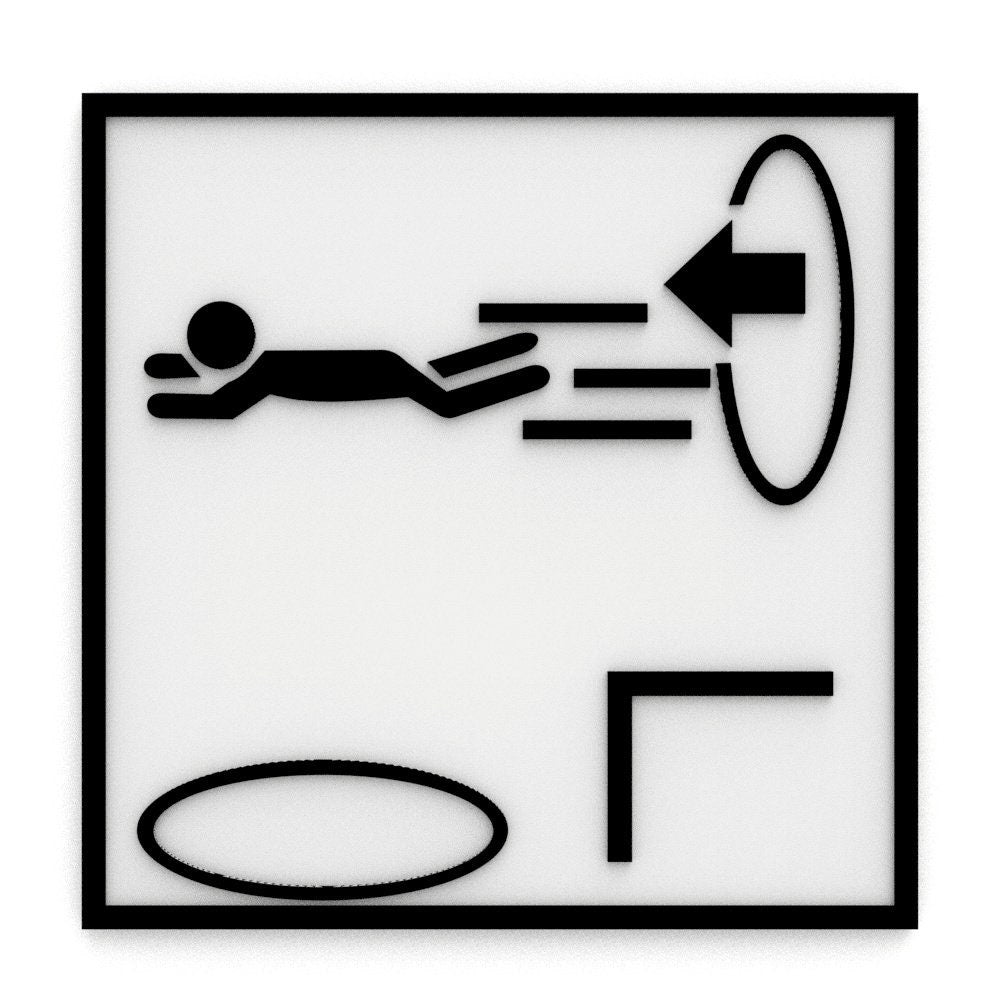 Sign | S317-Portal Hole Fly