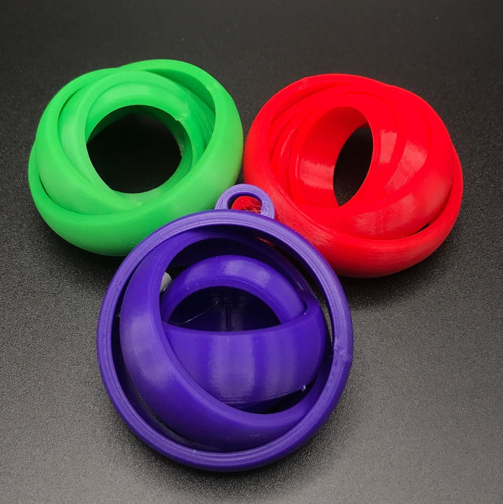 Fidget Gyro Keychains | Portable Fidgeting