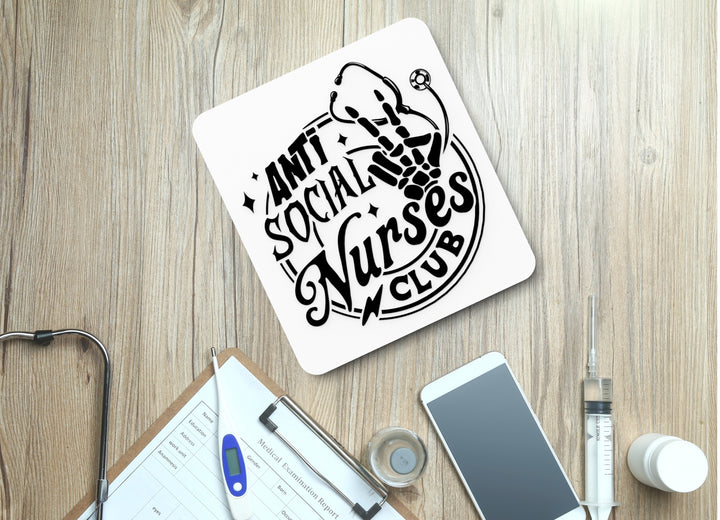 Social Worker of the Nurses | Funny Sign for Home or Office