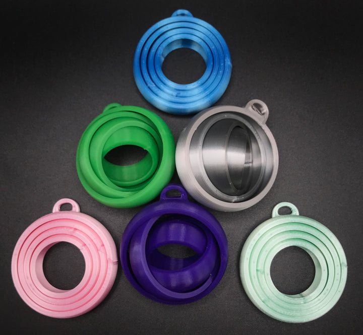 Fidget Gyro Keychains | Portable Fidgeting