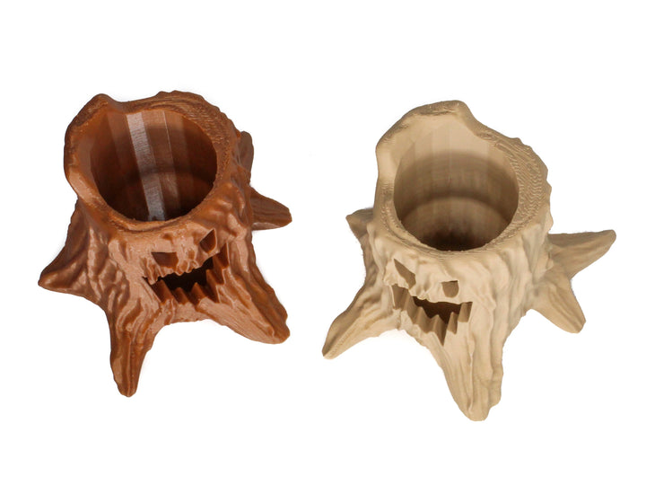 Very Scary Tree Stump Pen Holder for School, Office, Halloween