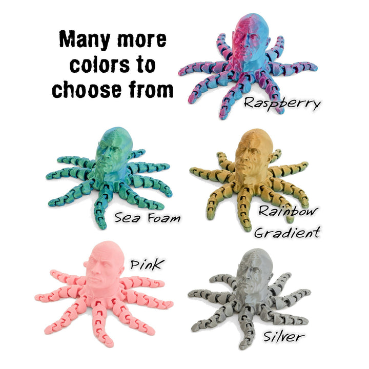 The Rocktopus | Flexible Articulating Companion | The Rock Dwayne Johnson