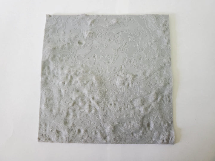 APOLLO 16 moon landing site - Accurate 3D Topo map of the Descartes Highlands