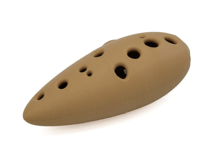 Playable 12 Hole Ocarina of Time Instrument from Zelda