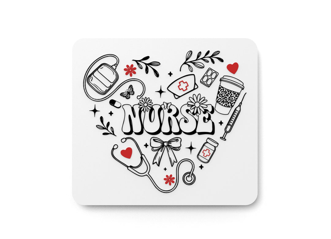 Coquette Nurse Charm | Funny Sign for Home or Office