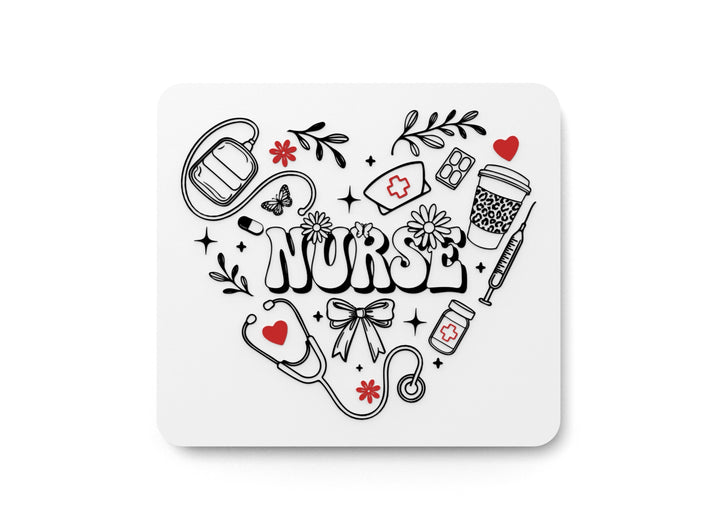 Coquette Nurse Charm | Funny Sign for Home or Office