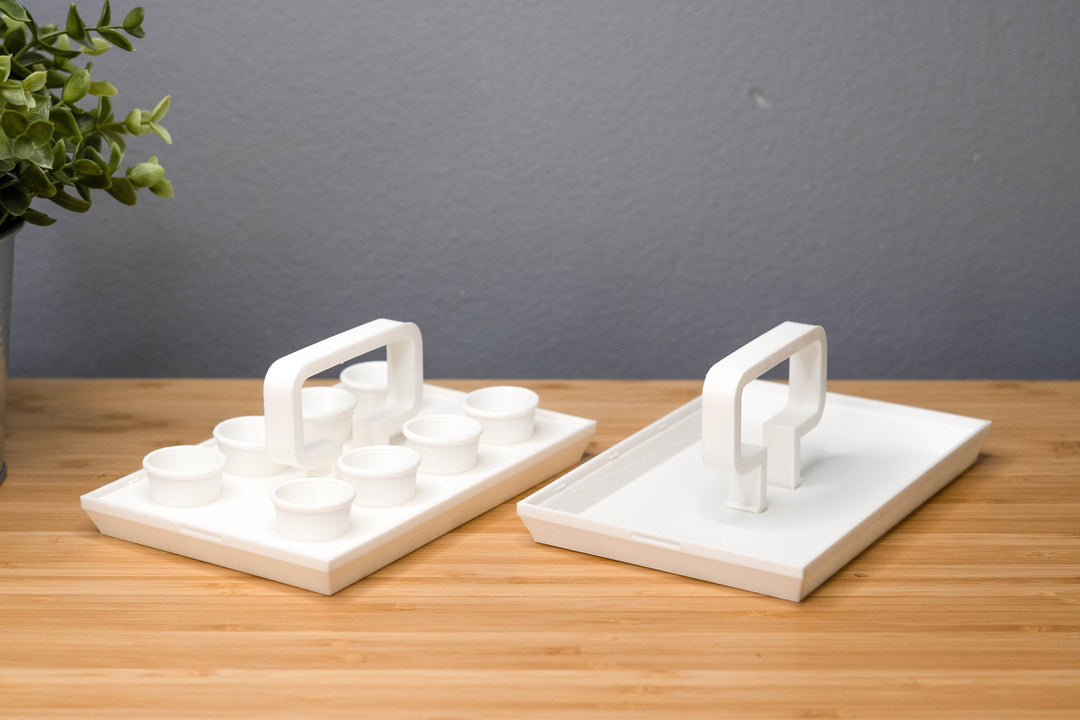 Sacrament Trays for LDS/Mormon Home Church | Collapsible for Storage