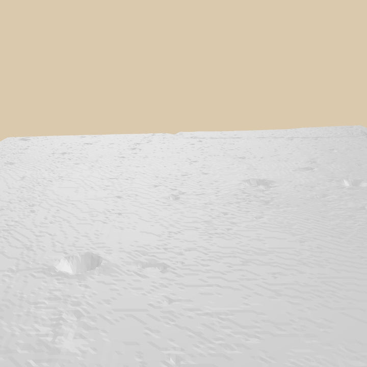 APOLLO 11 - The First Moon Landing Site - Accurate 3D Topographical Map