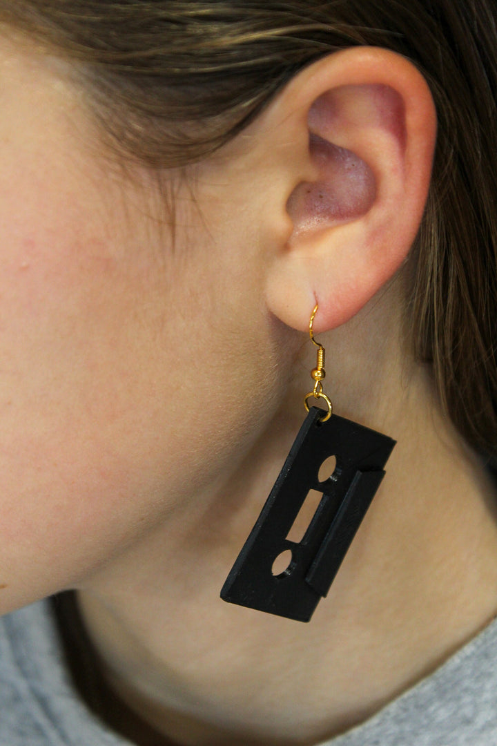 Cassette Tape Earrings
