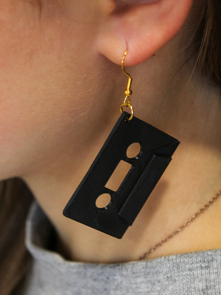 Cassette Tape Earrings