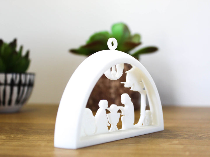 Star Wars Nativity Ornament | May the force be merry with you this Christmas