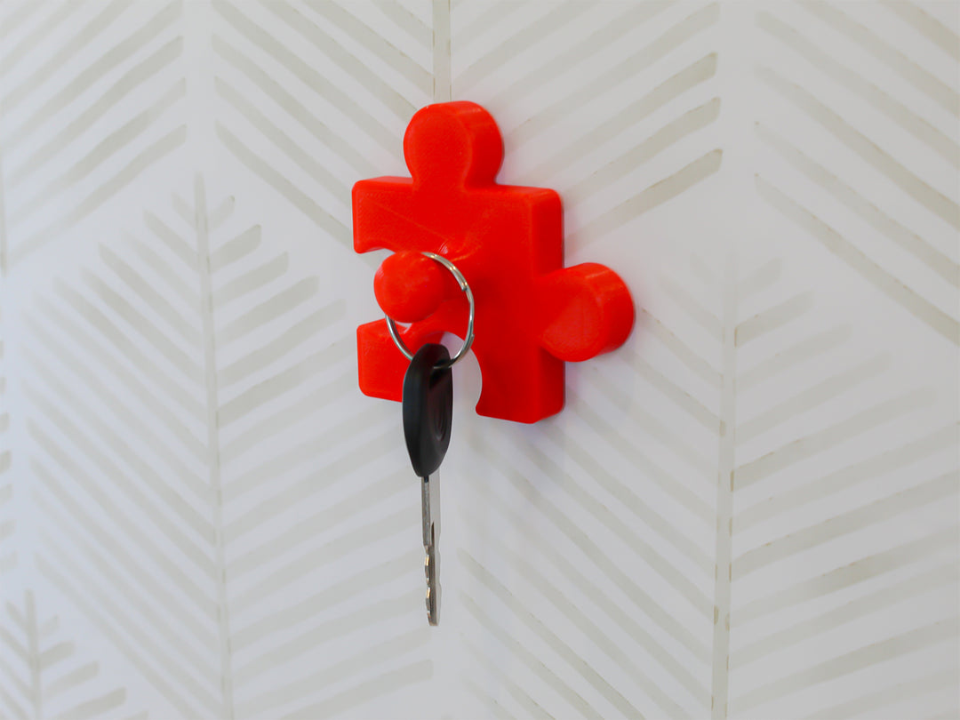 Puzzle Key Holder – Unique Wall Organizer for Keys