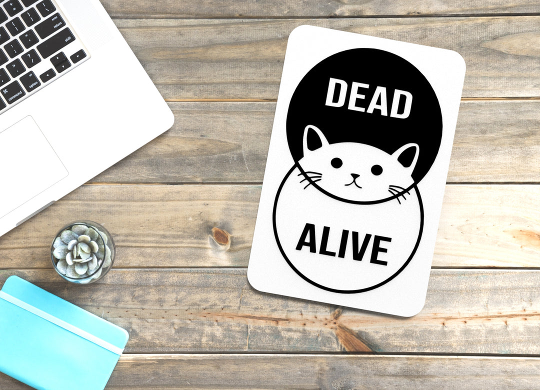 Dead Alive | Funny Sign for Home or Office